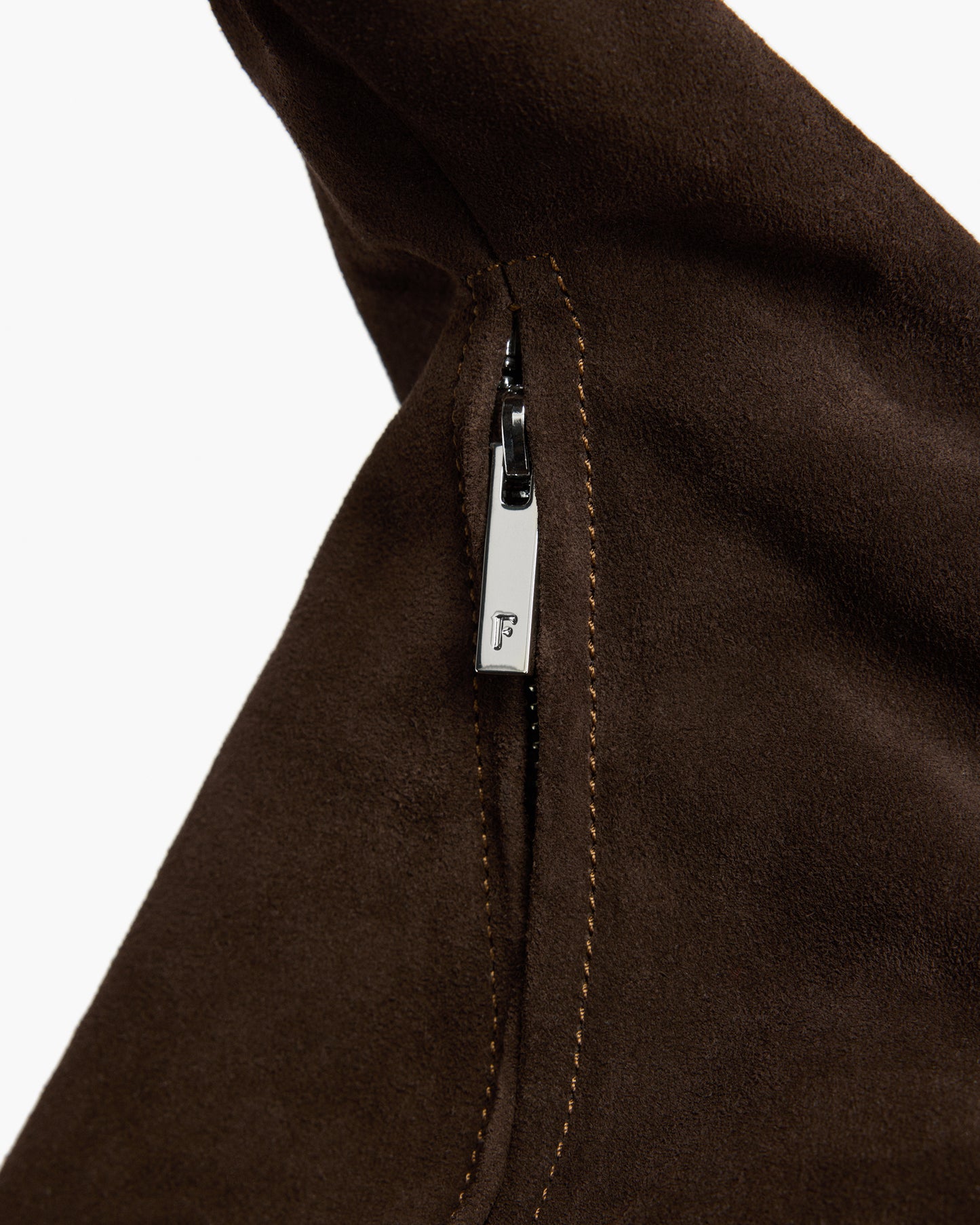 Alva Shoulder Bag Suede Chocolate