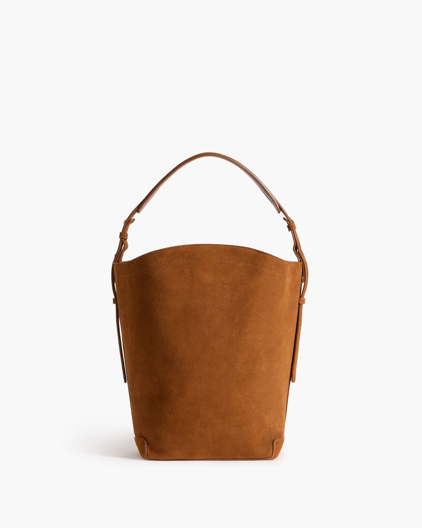 Joyce Handbag Suede Bourbon