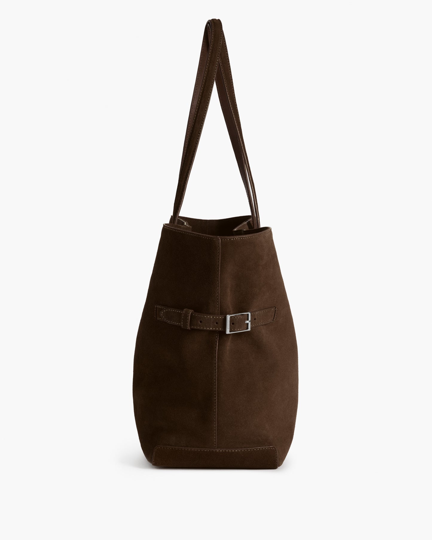 Lesley Tote Bag Suede Chocolate