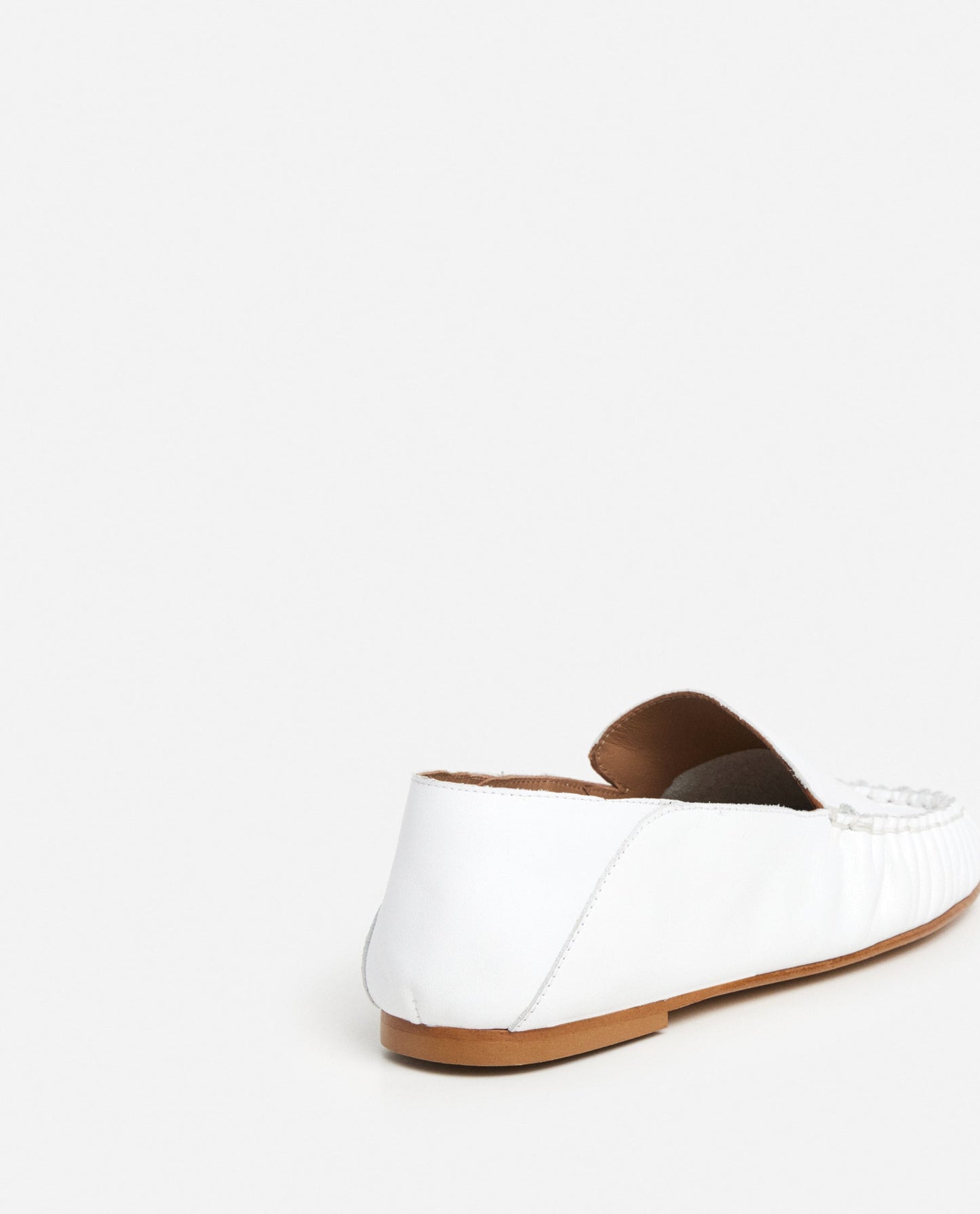 Bon Bon Leather White