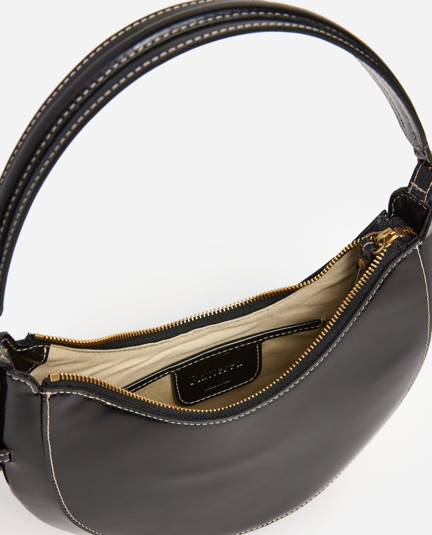 Lunar Shoulder Bag Leather Black