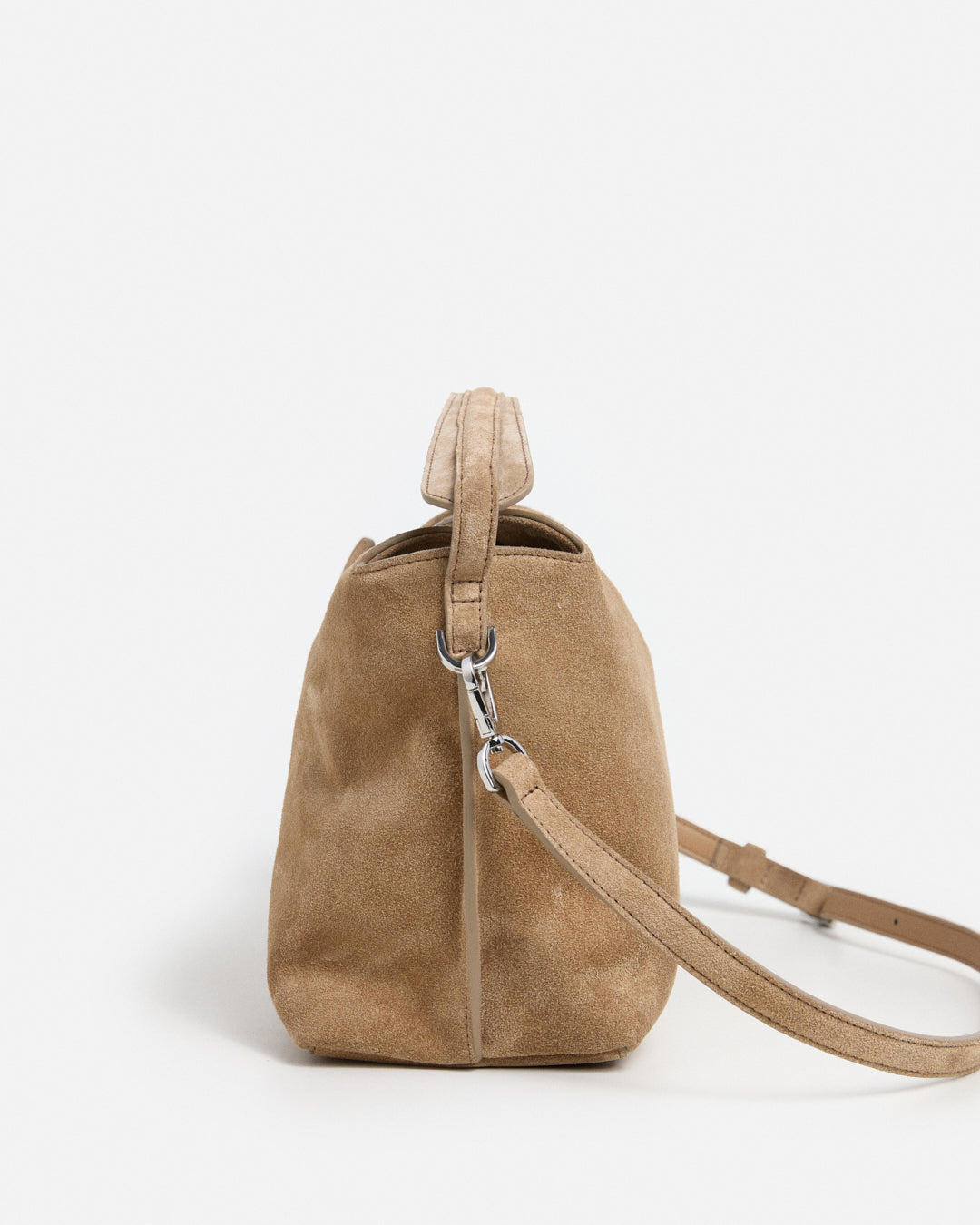 Hera Handbag Suede Sand