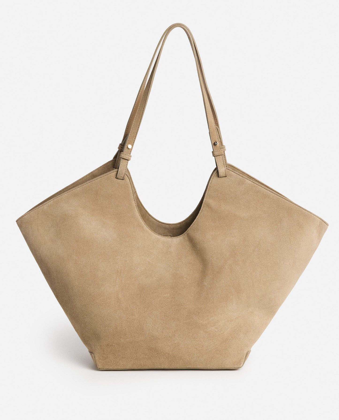 Dahlia Tote Bag Suede Sand