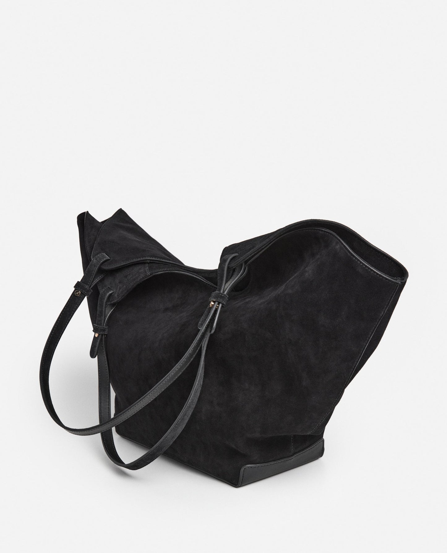 Dahlia Tote Bag Suede Black