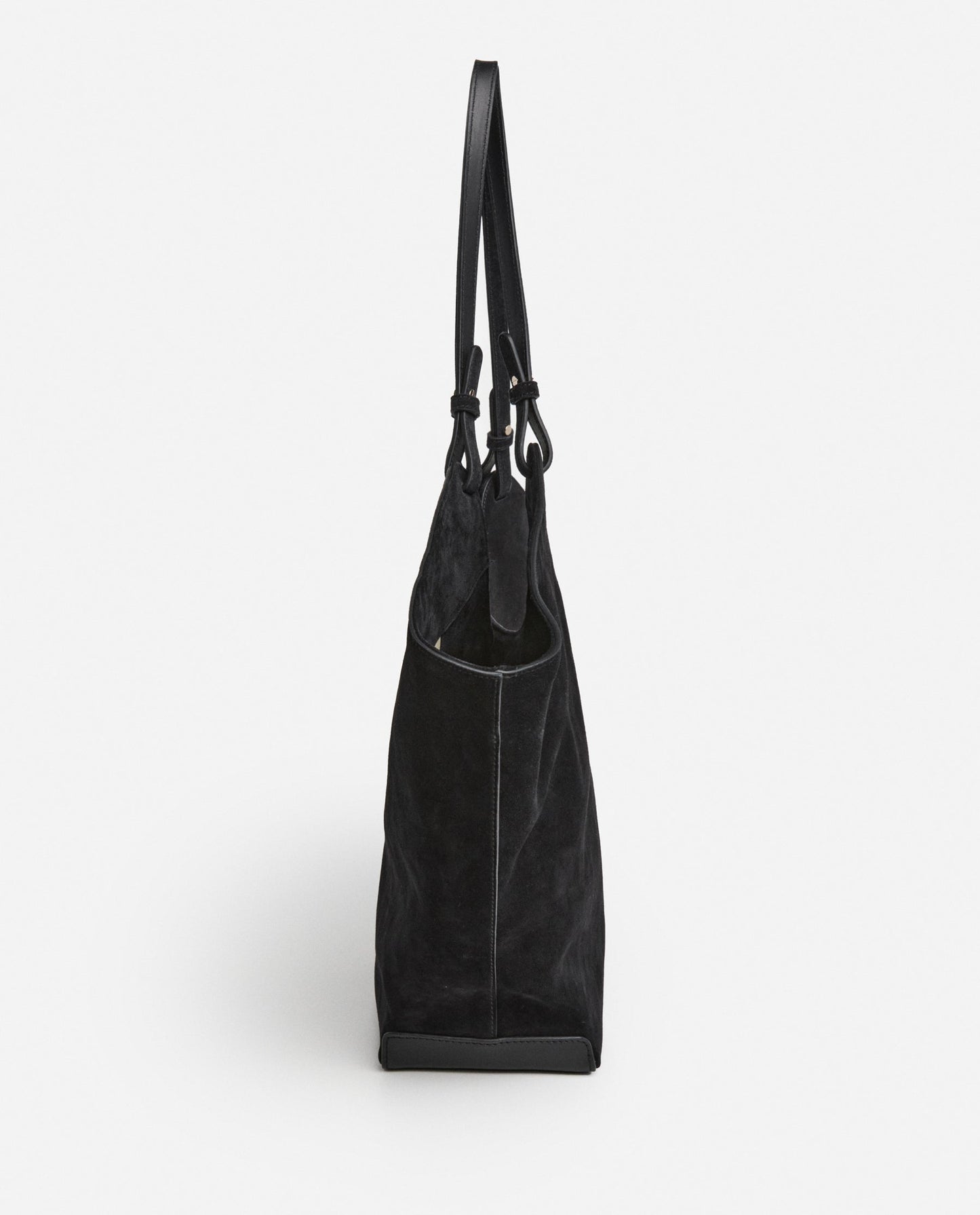 Dahlia Tote Bag Suede Black