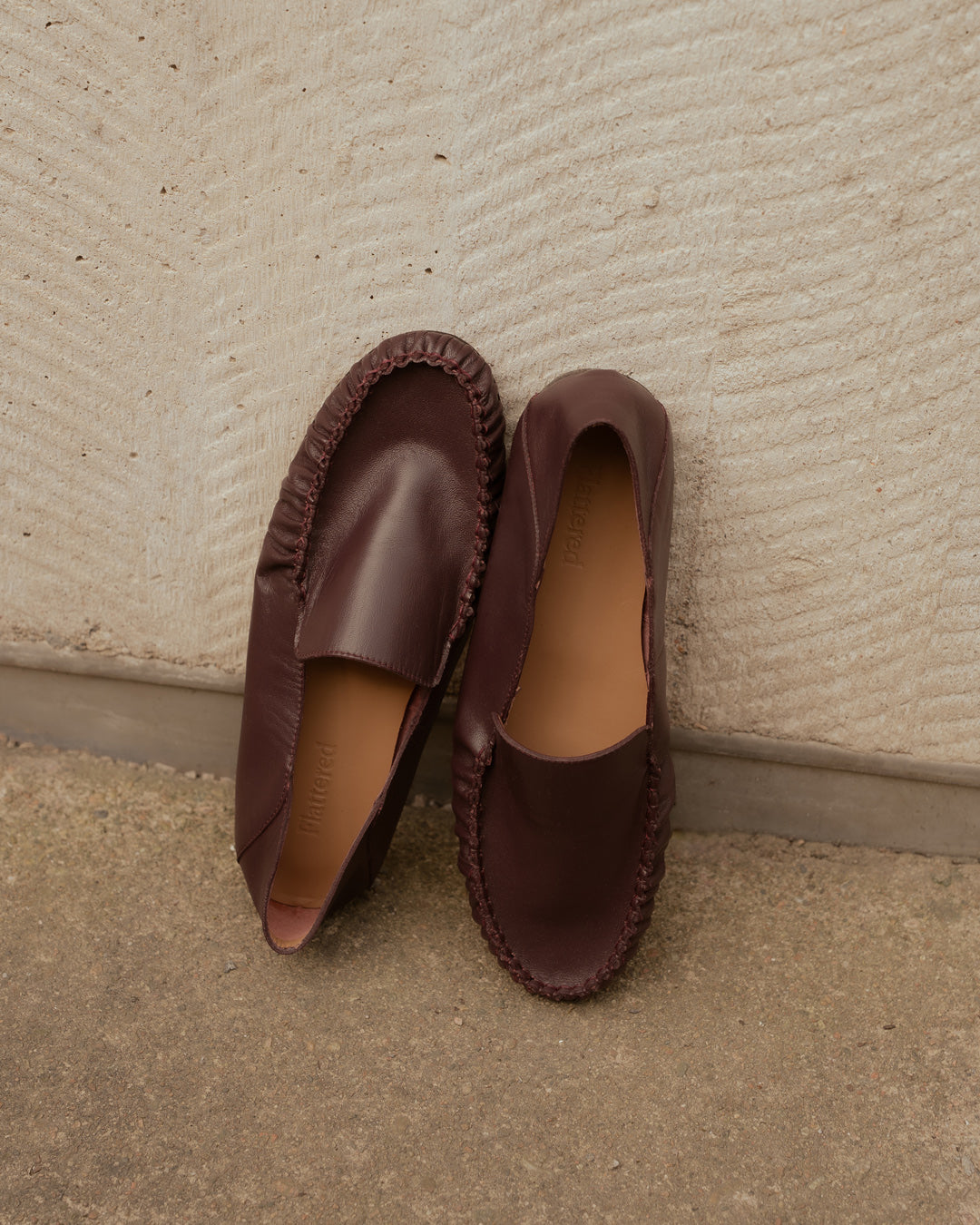Bon Bon Leather Burgundy