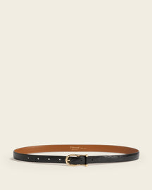 Betty Belt Leather Black Snake
