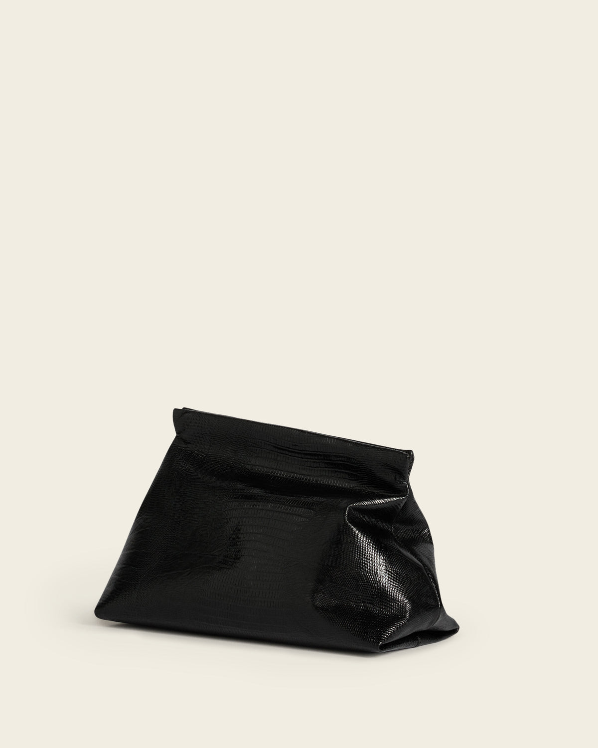 Clay Clutch Leather Black