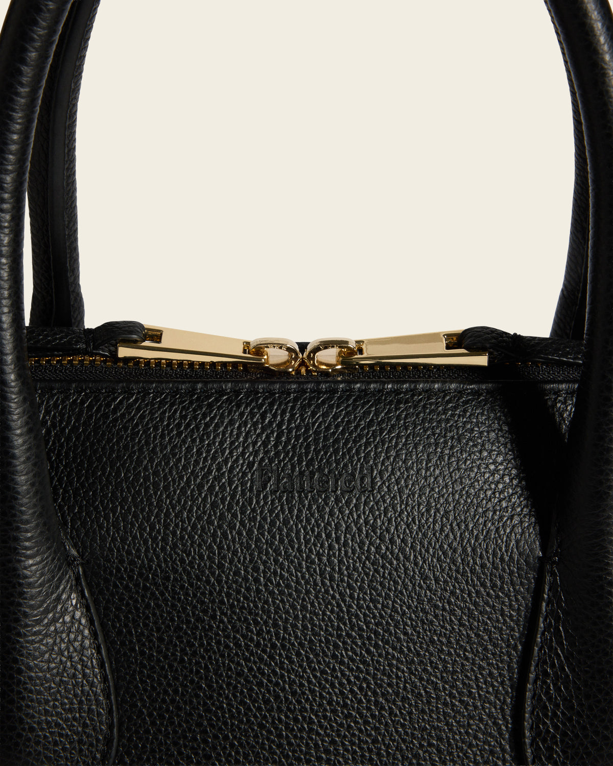 Des Portfolio Bag Grained Leather Black