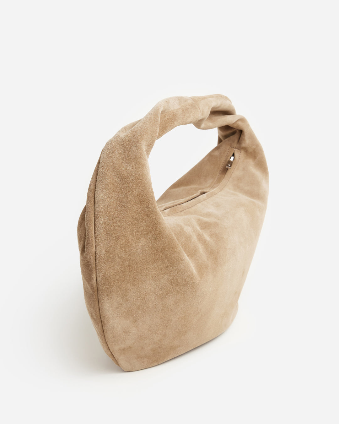 Alva Shoulder Bag Suede Sand