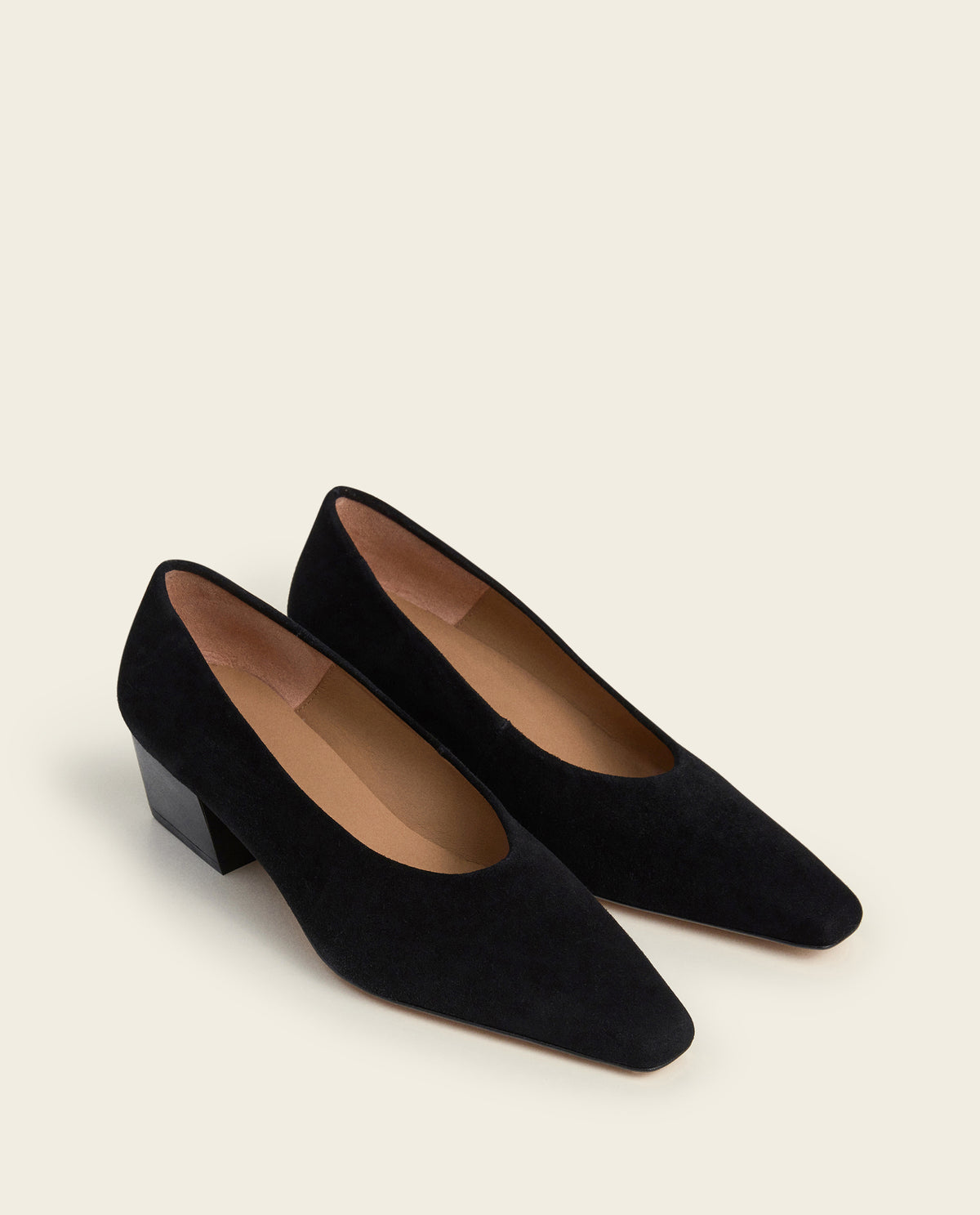 Angelina 30 Suede Black