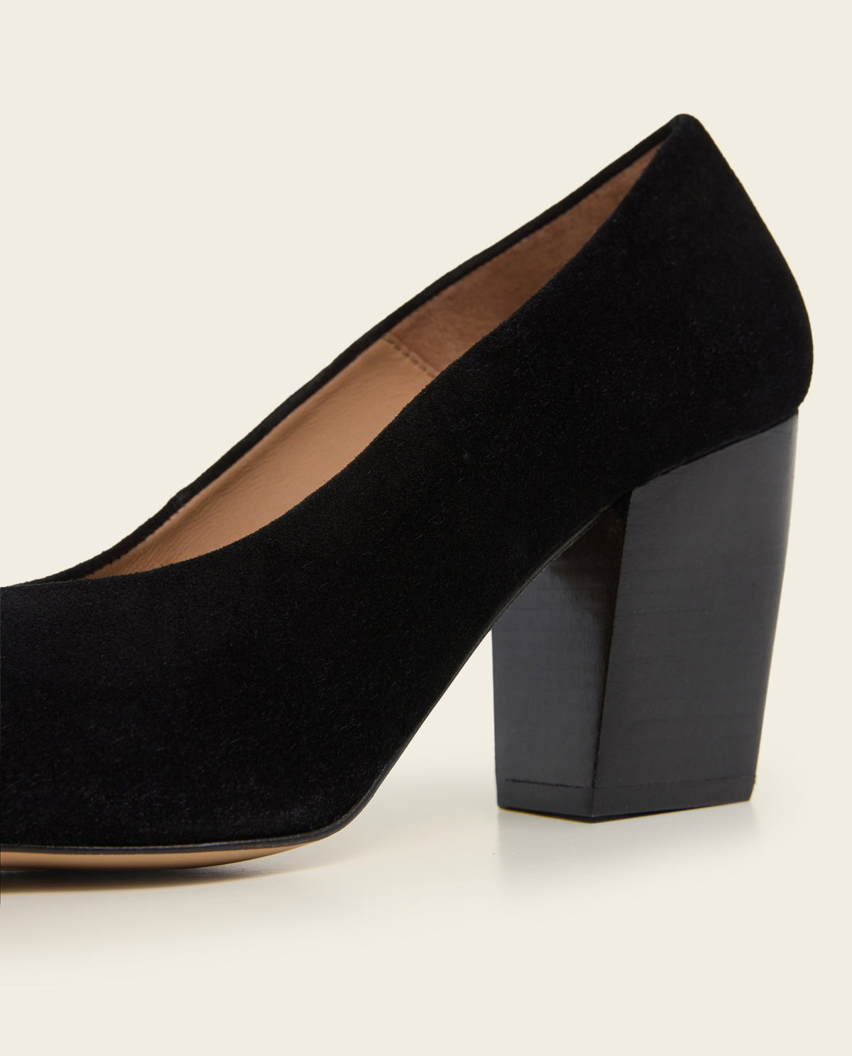 Angelina 65 Suede Black