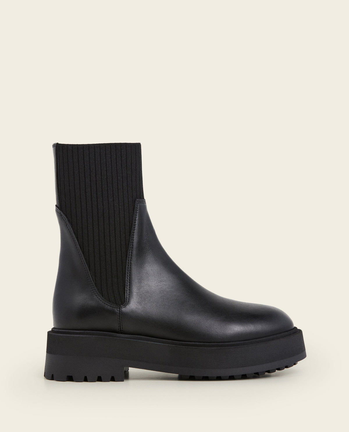 Aurora Leather Black