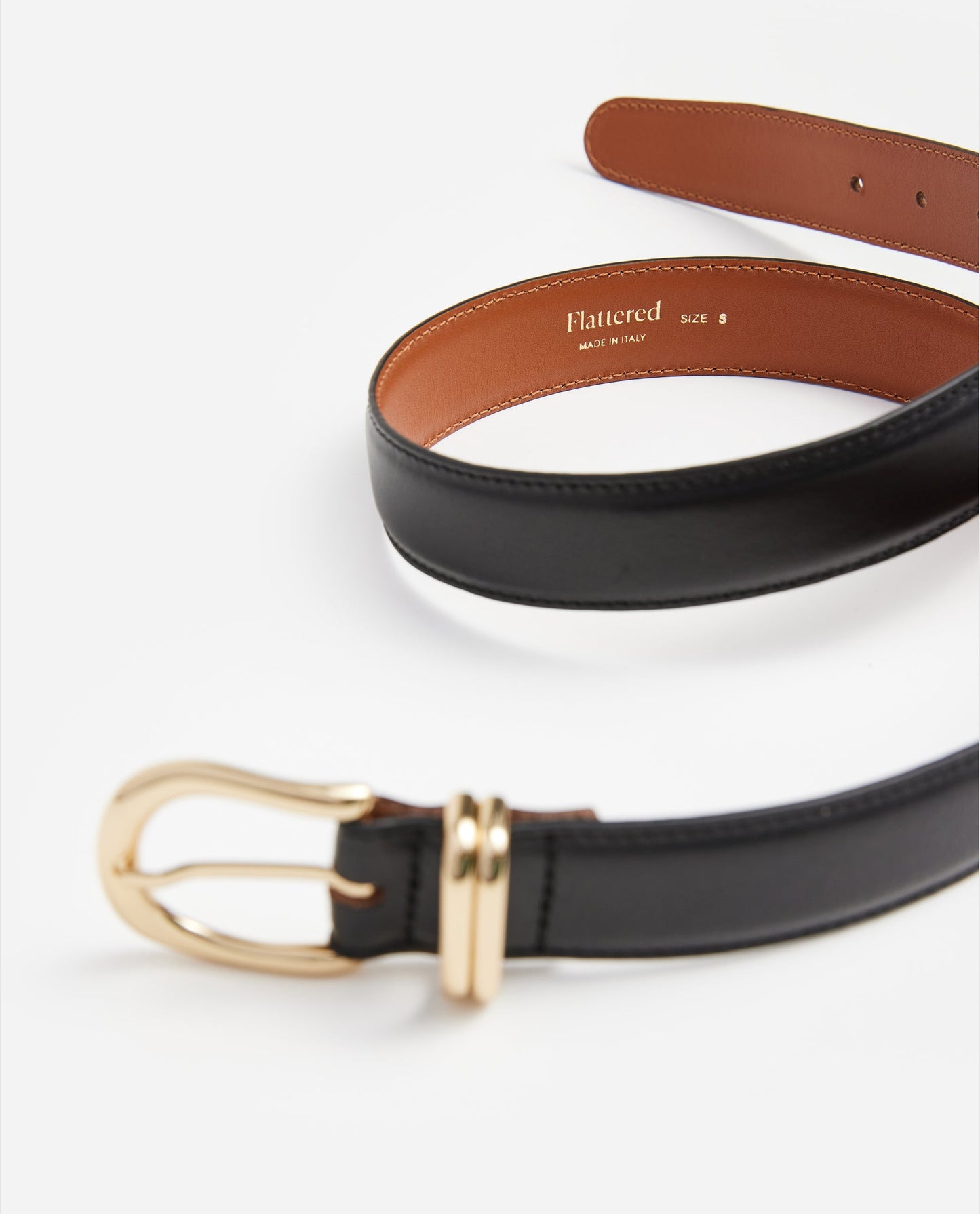 Beatrice Belt Leather Black