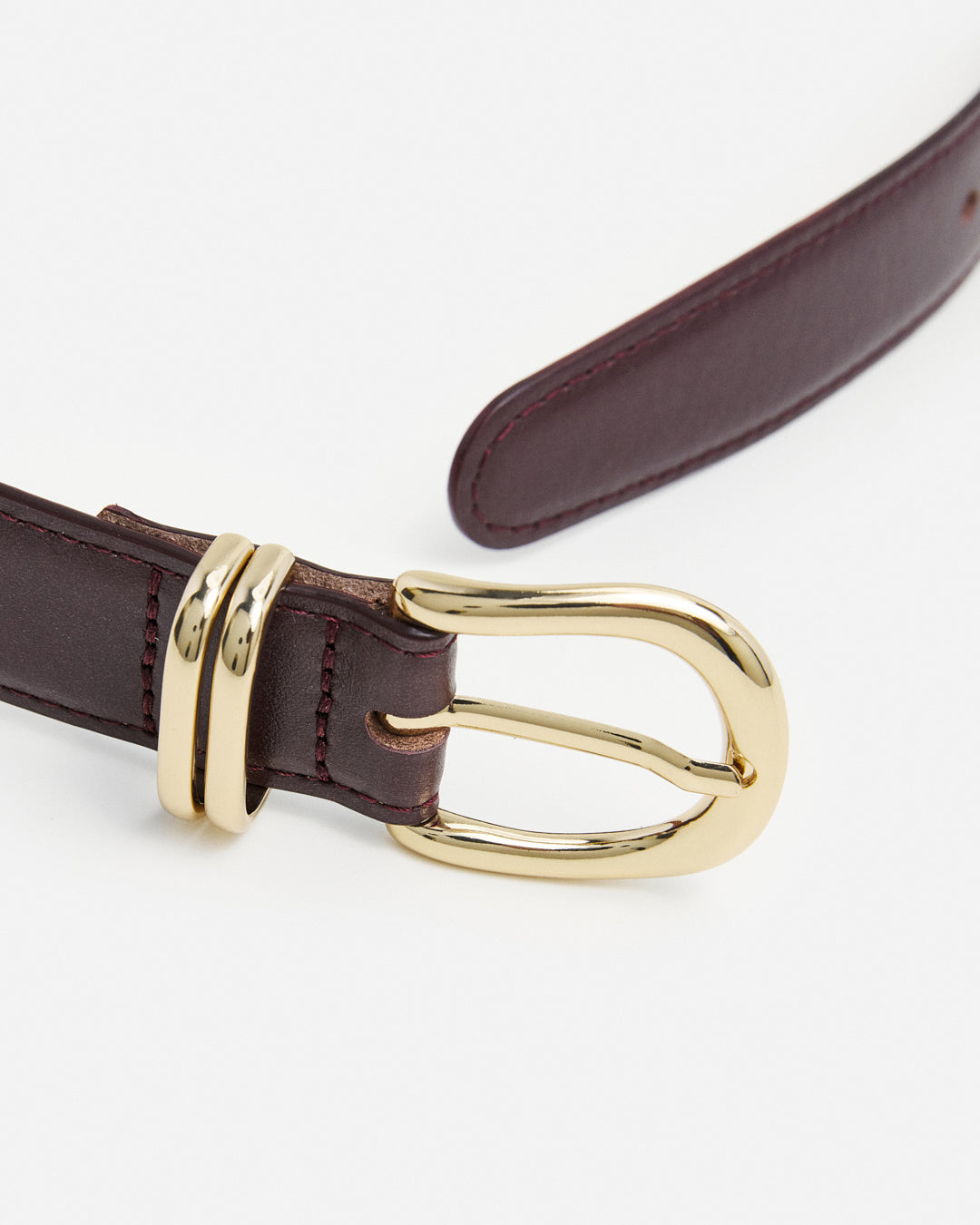 Beatrice Belt Leather Burgundy