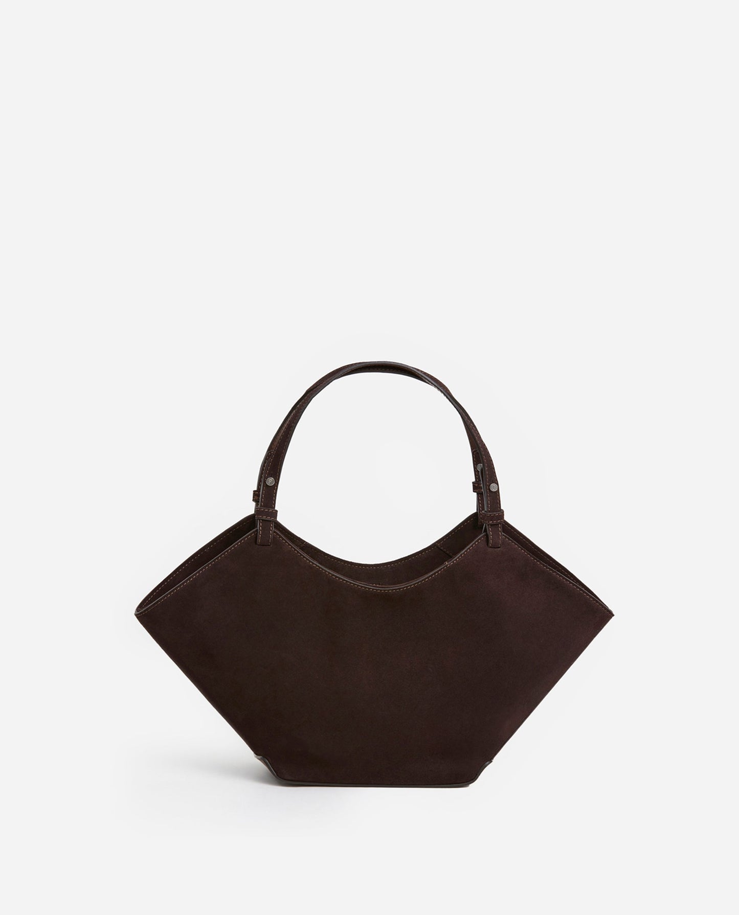 Dilba Mini Tote Bag Suede Chocolate