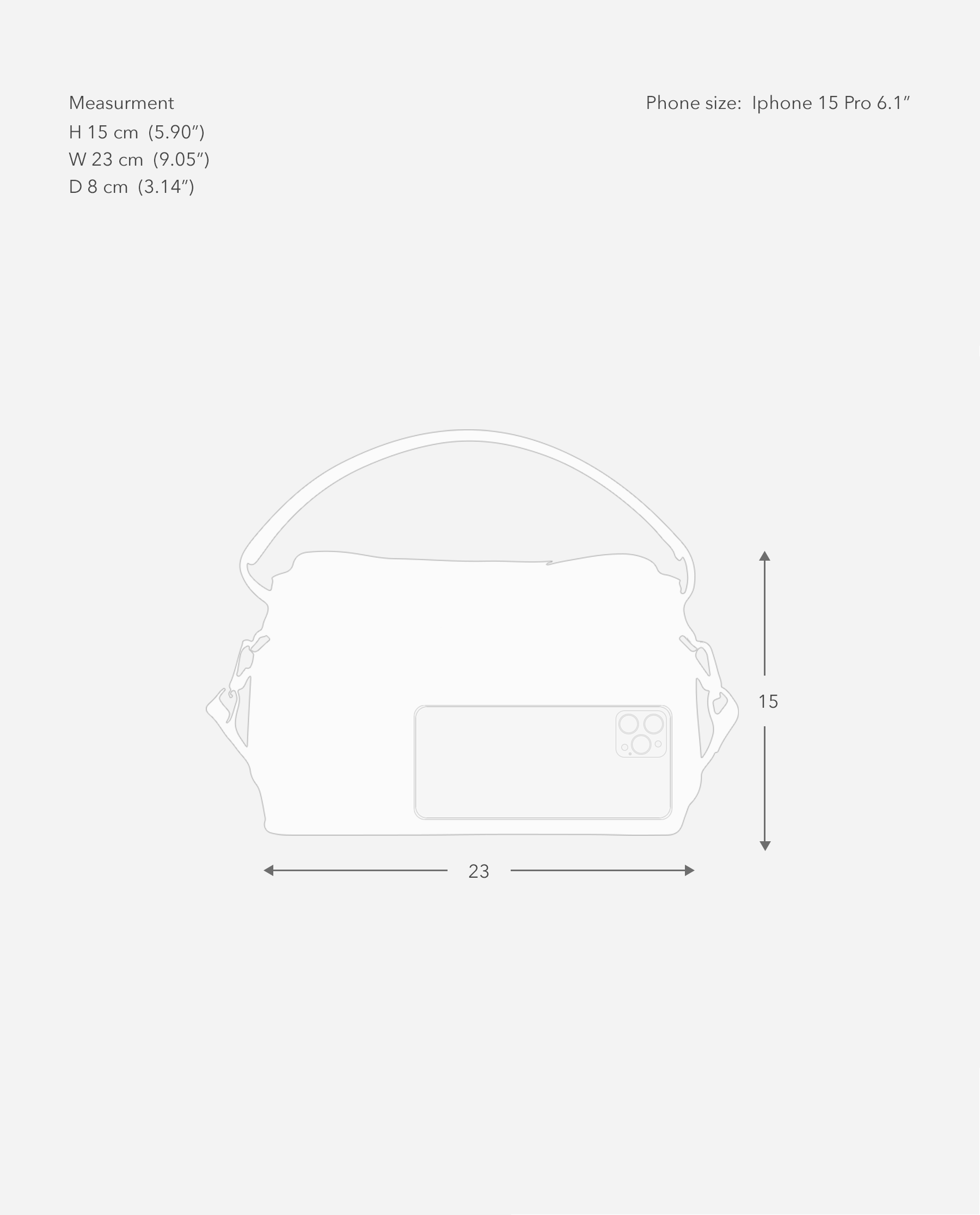 Mini bag size hotsell