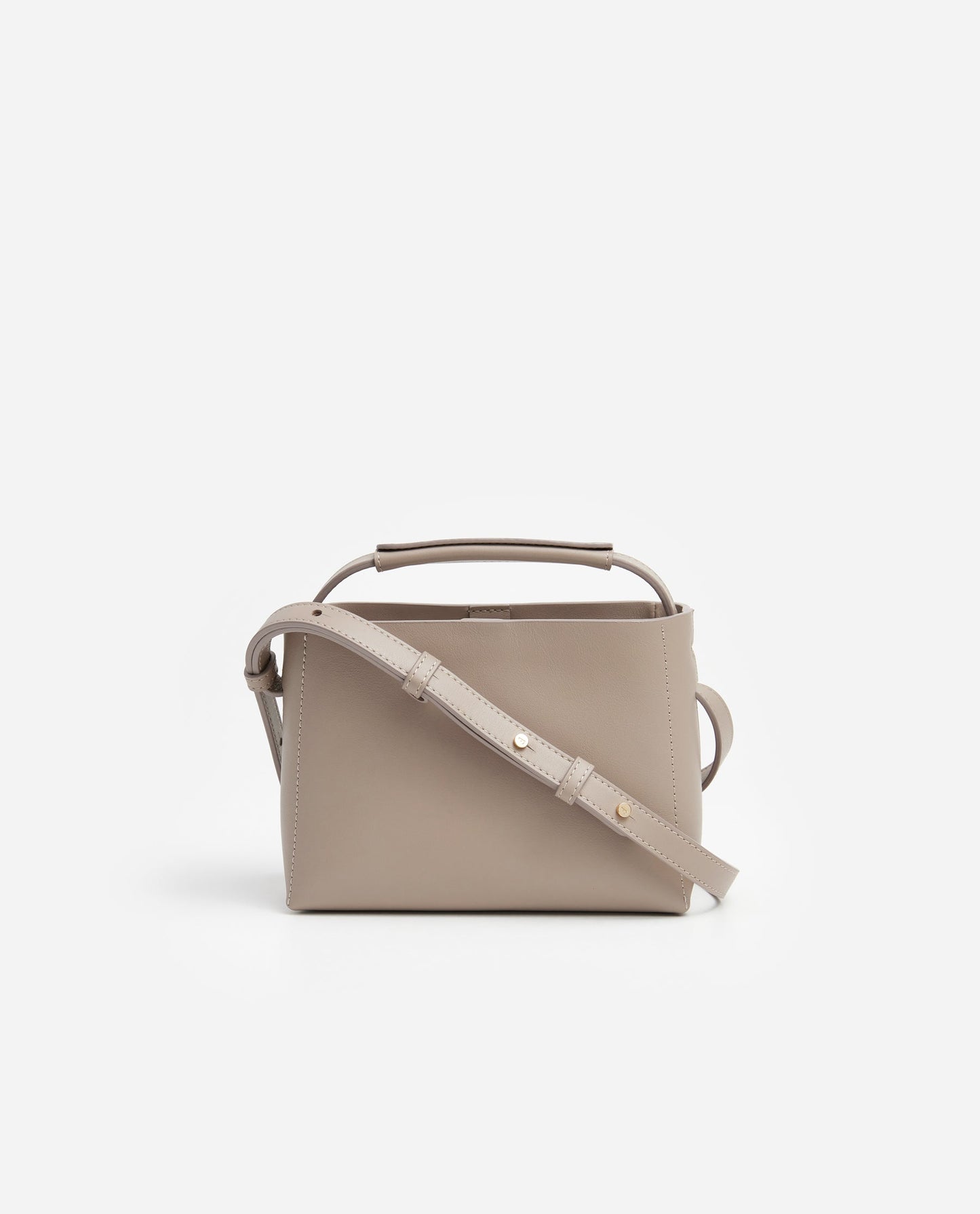 Hedda Mini Handbag Leather Taupe