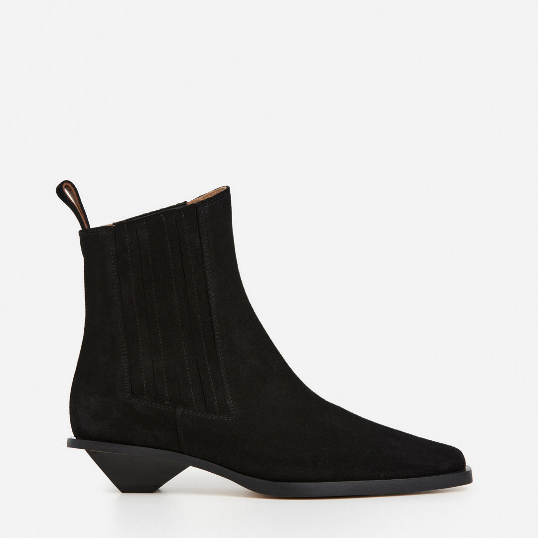 Indigo Suede Black