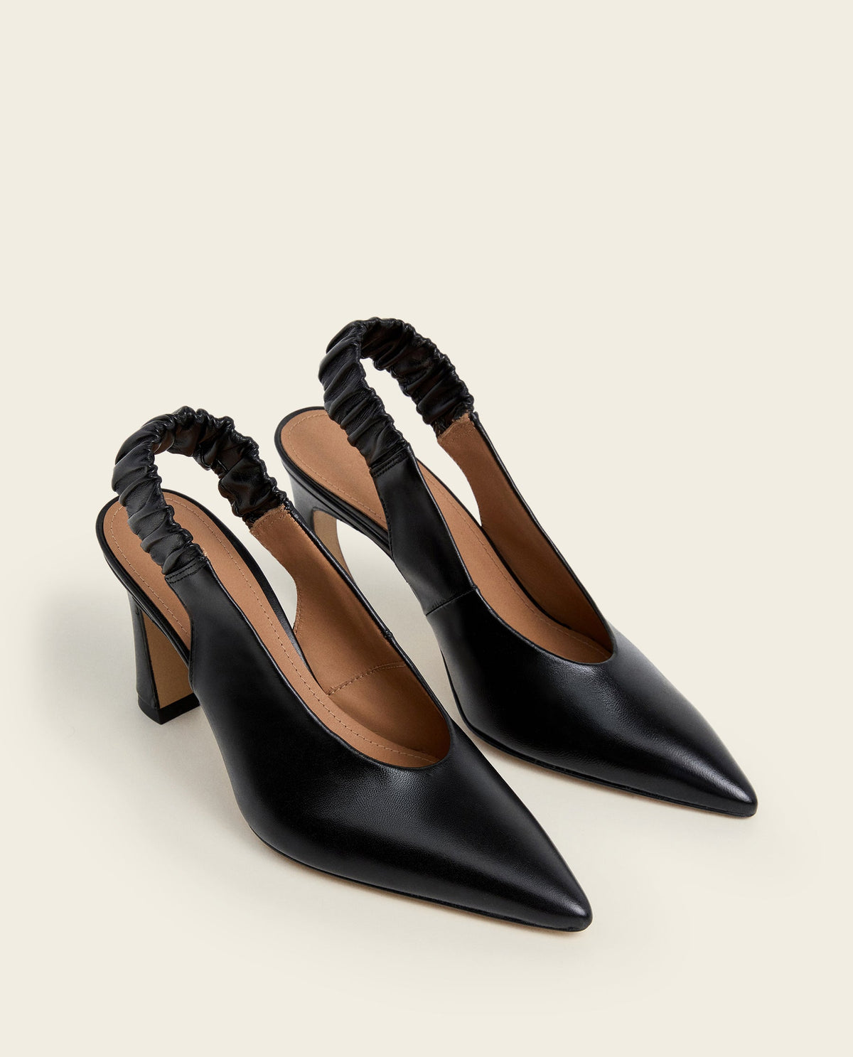Lilian Leather Black
