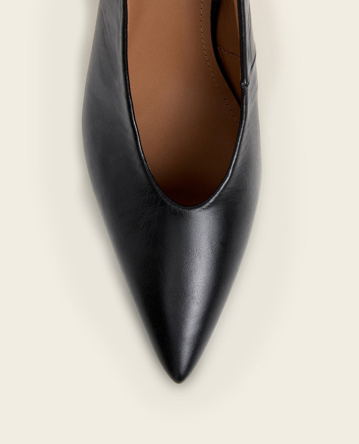 Lilian Leather Black