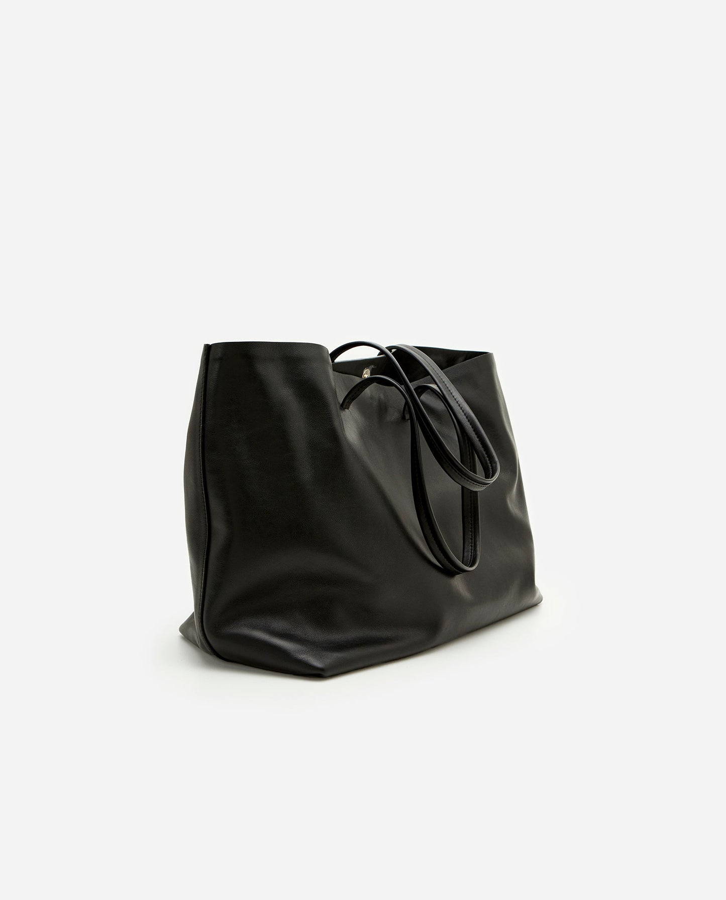 Luka Tote Leather Black