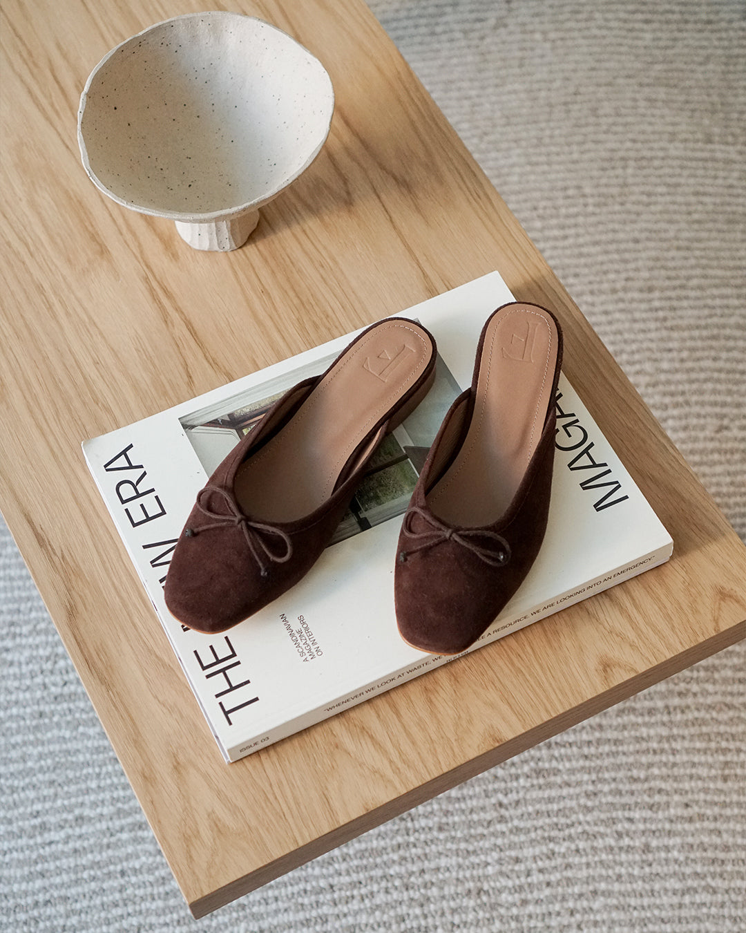 Malva Suede Brown