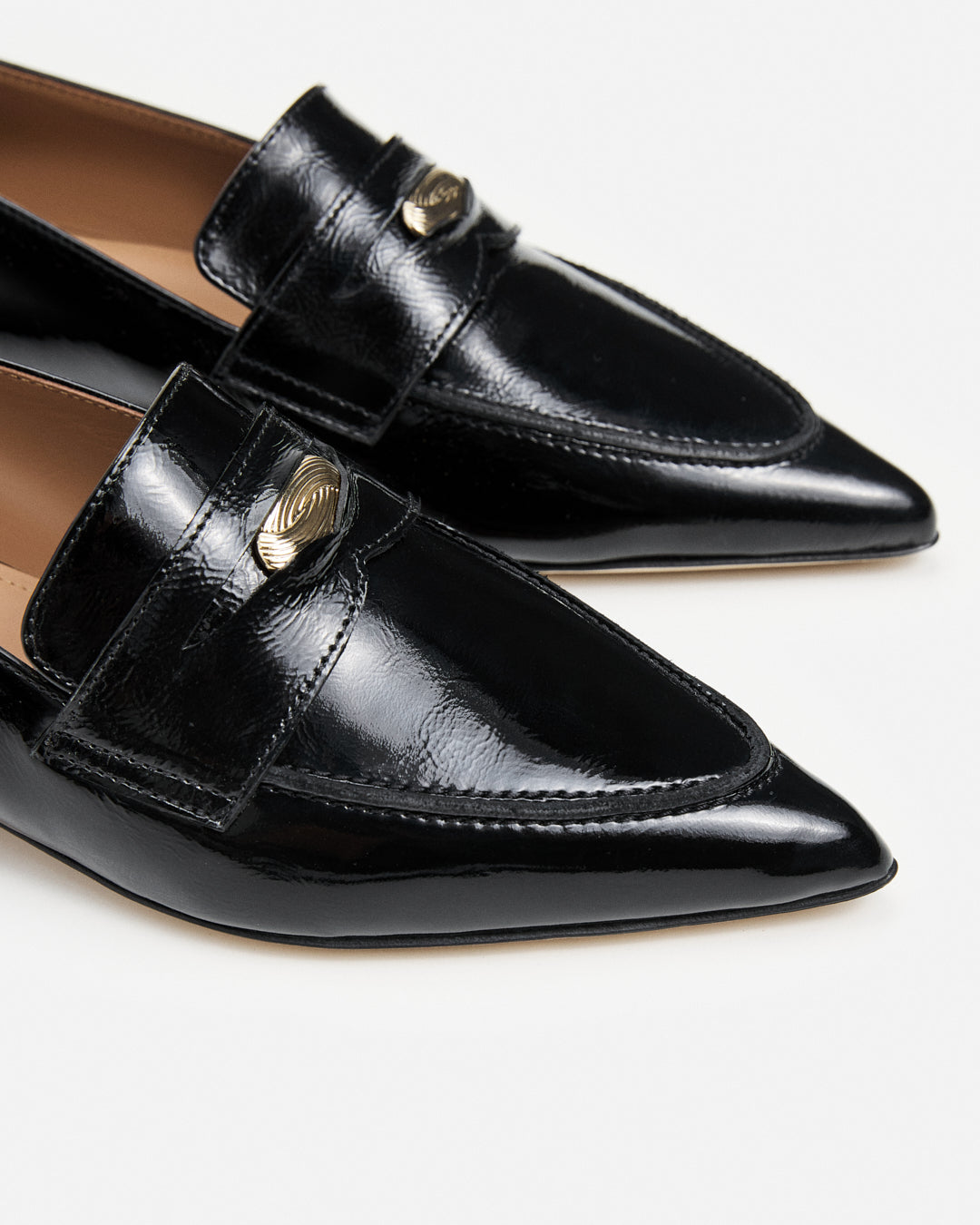 Penelope Leather Patent Black