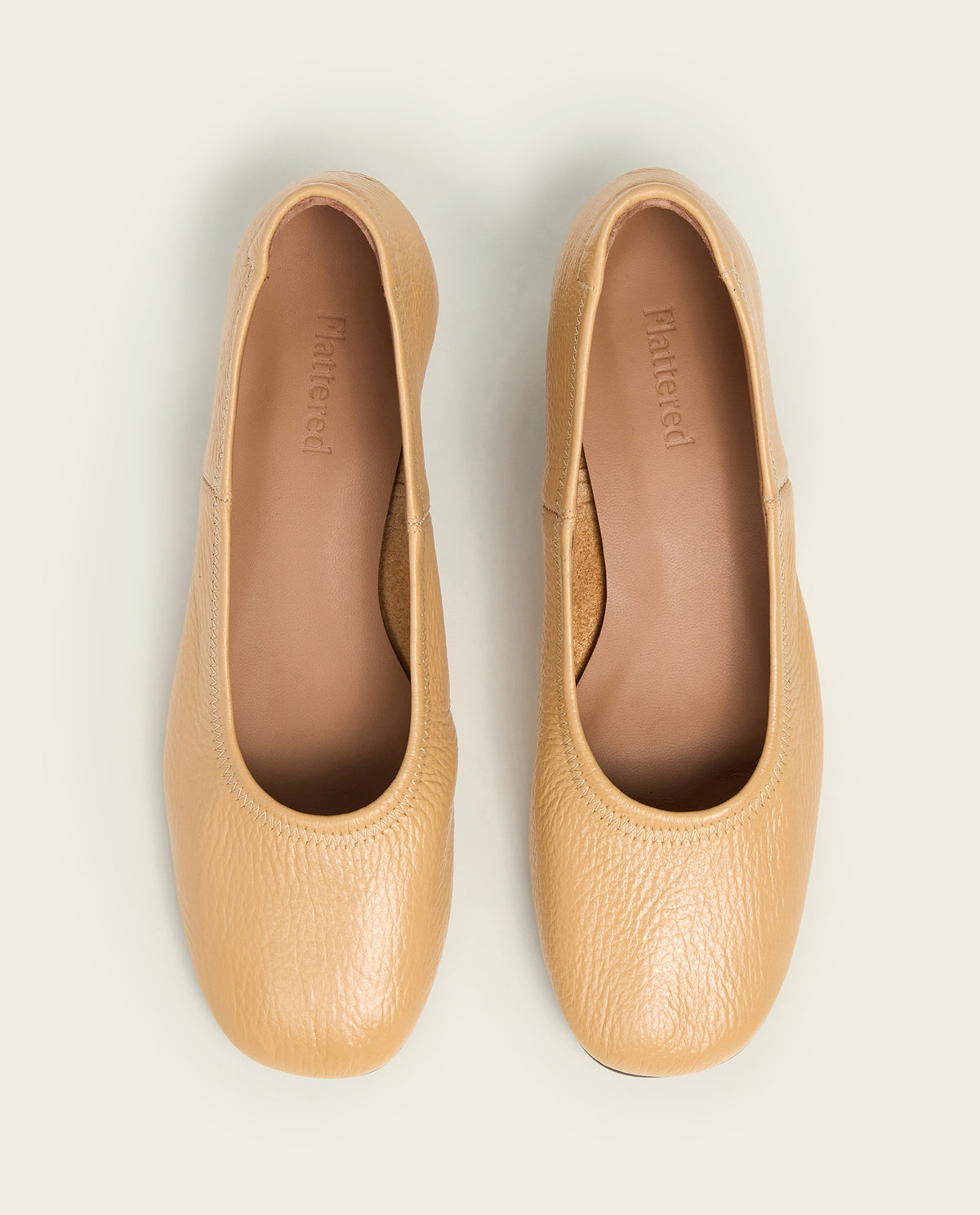 Zac Grained Leather Biscotti