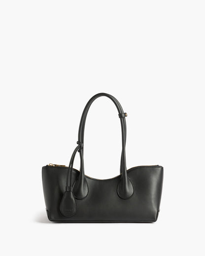 Gaia Shoulderbag Leather Black