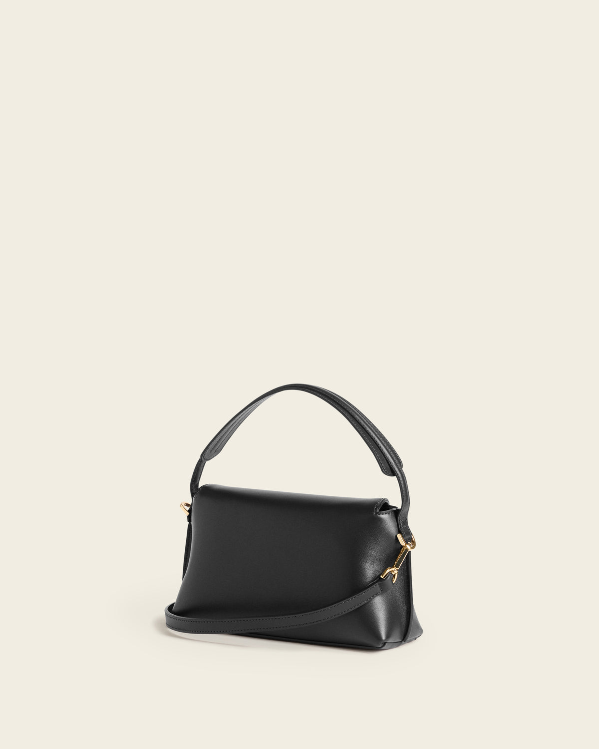 Gaia Mini Bag Leather Black