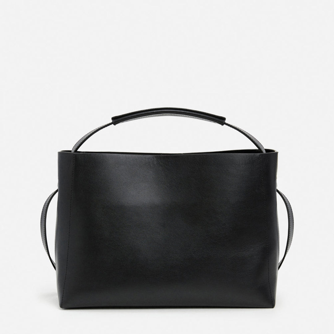 Hedda Grande Handbag Leather Black