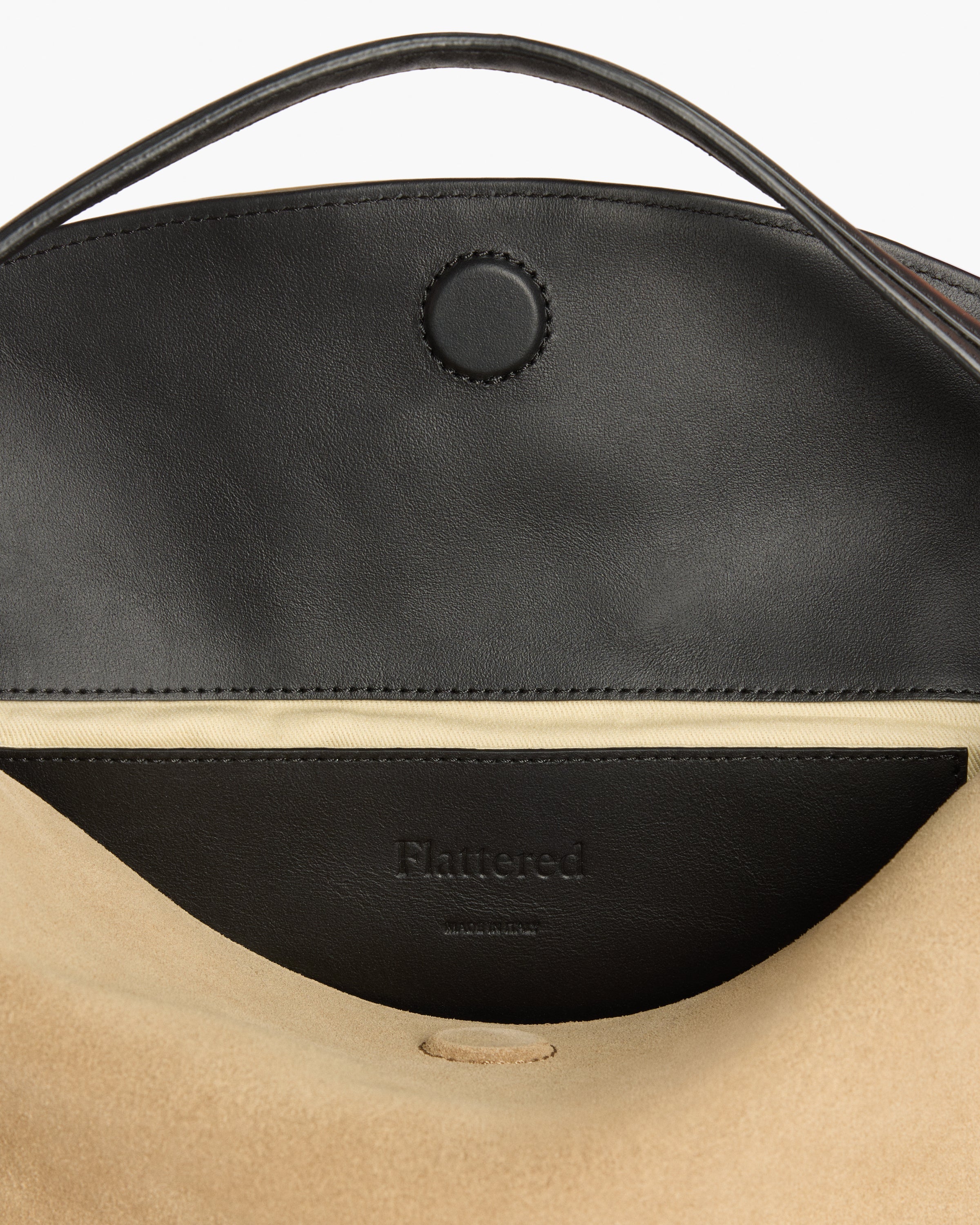 Helia Handbag Suede Sand