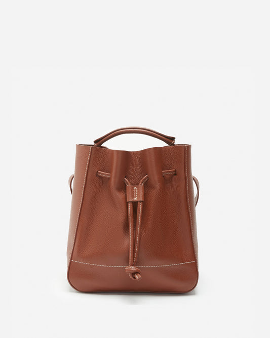 Bo Bucket Leather Cognac