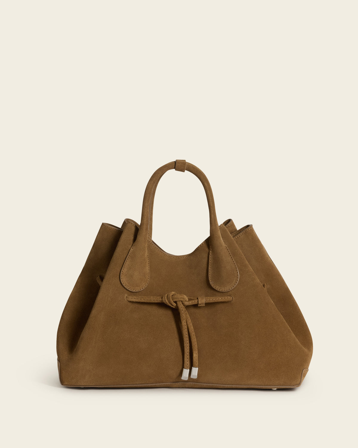 Maris Tote Bag Suede Wet Sand