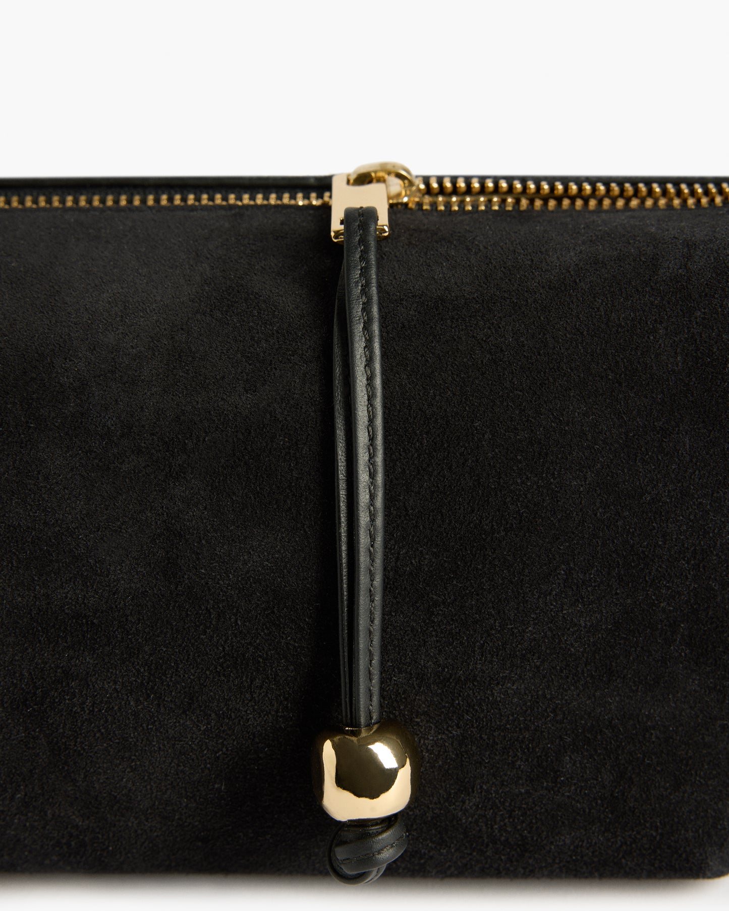 Ru Crossbody Bag Suede Black