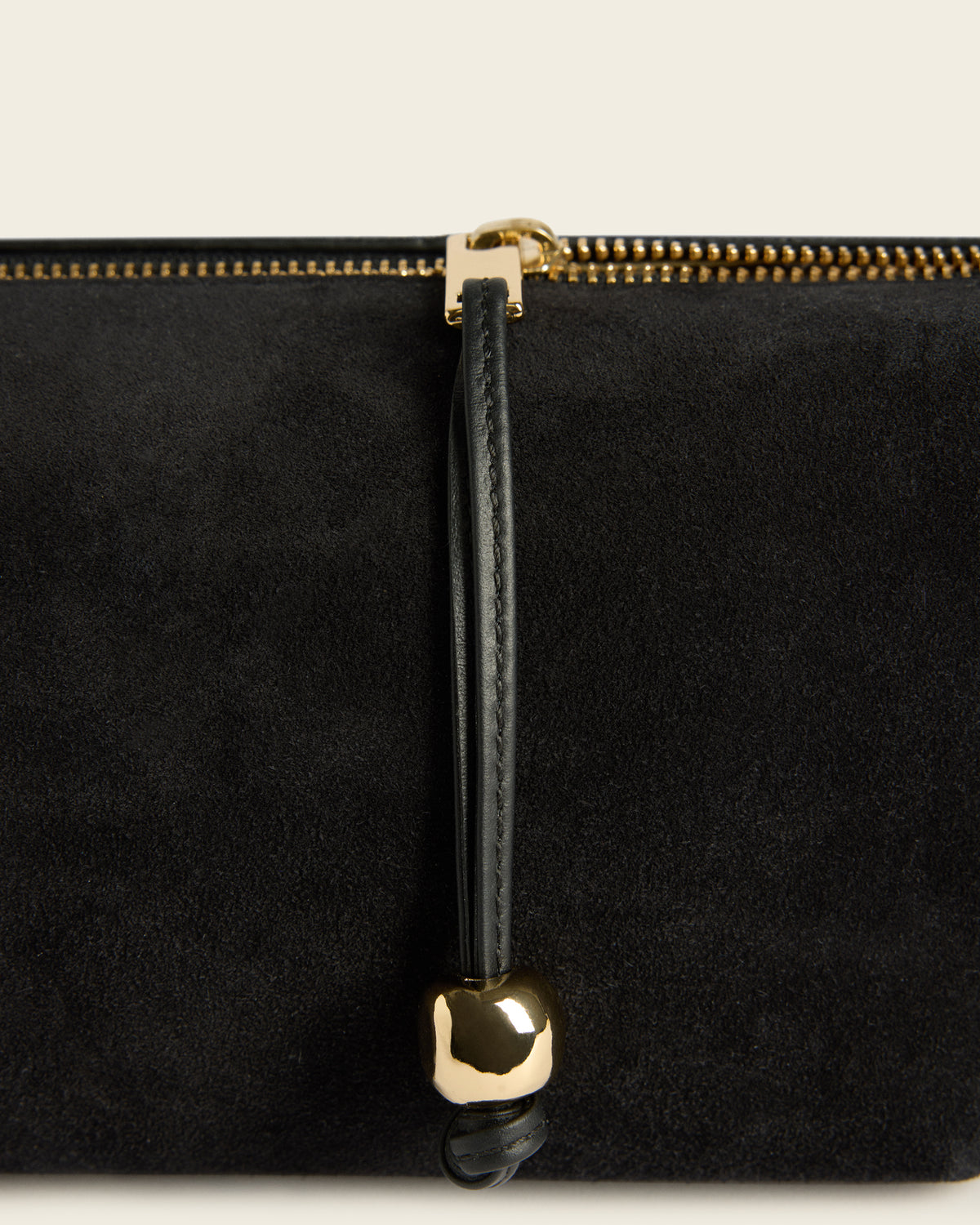 Ru Crossbody Bag Suede Black