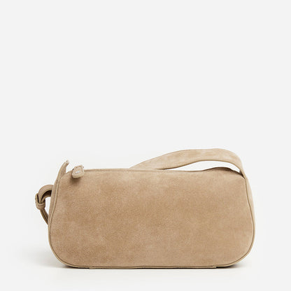 Tuna Shoulder Bag Suede Sand